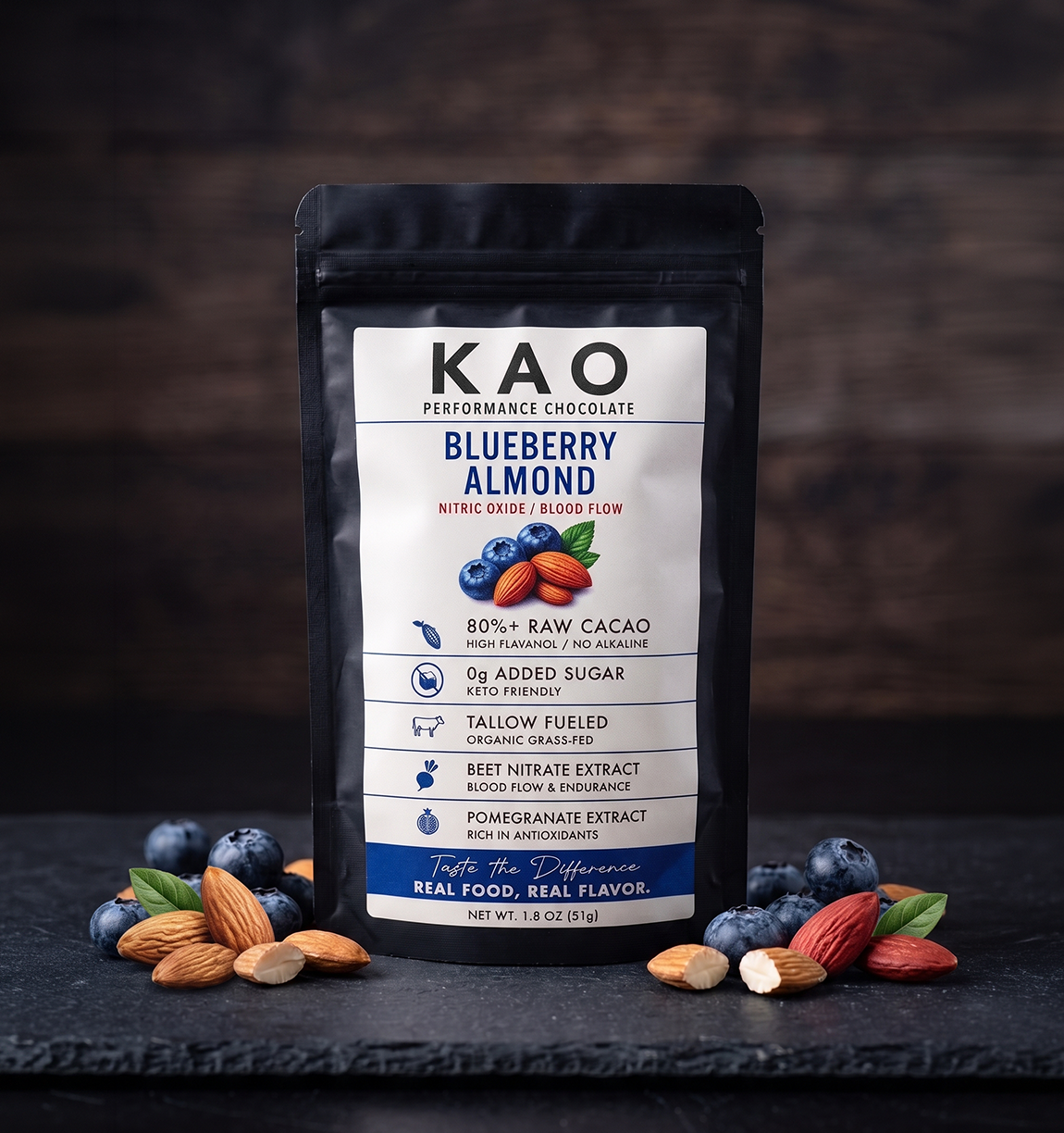 Blueberry Almond KAO bar